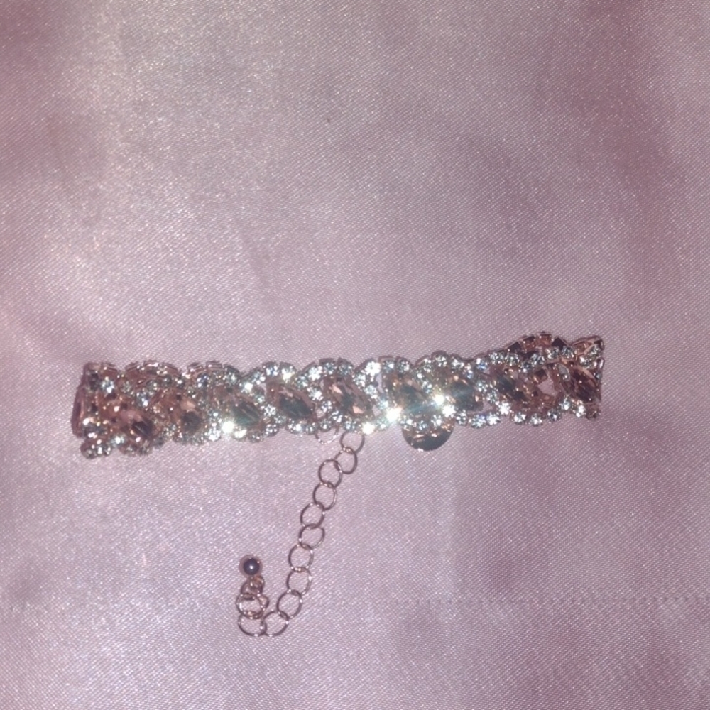 Sparkling Rose Gold Bracelet
